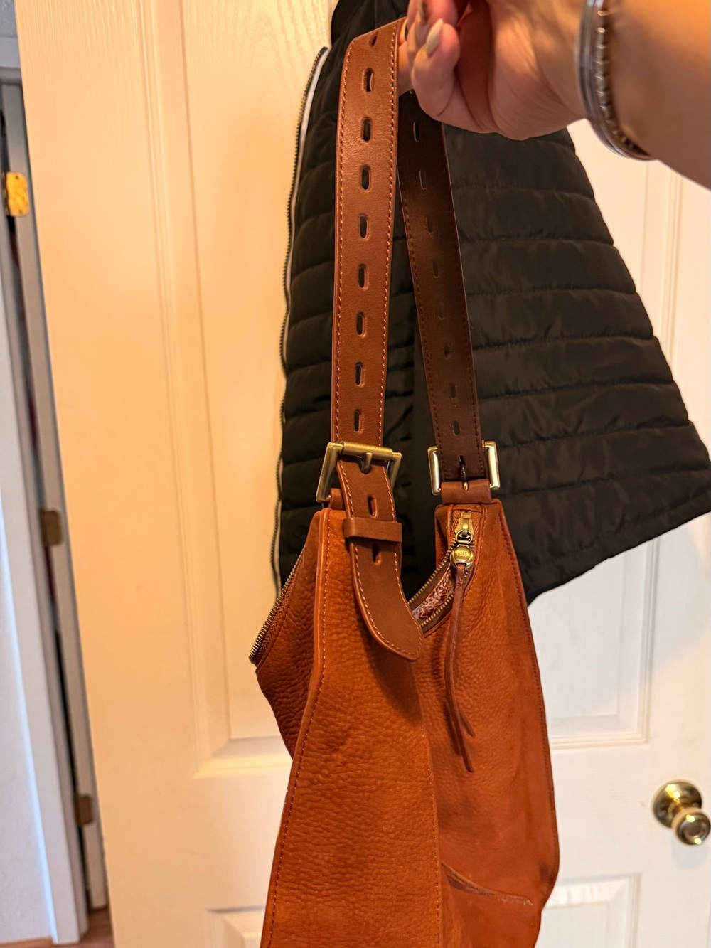 Genuine leather HOBO bag - Picture 4 of 4
